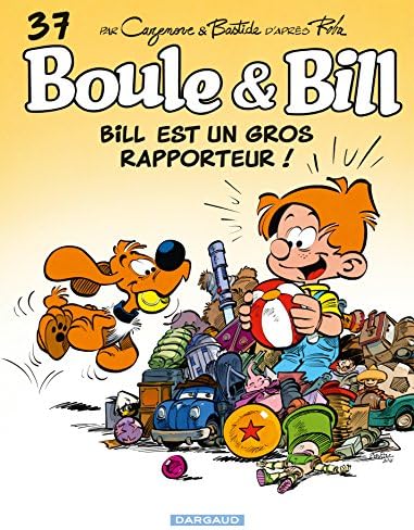 絵本・児童書 Boule & Bill Tome 10 Roba Amazon.com: Boule et Bill - Tome 10 - Bill, chien modèle (Boule